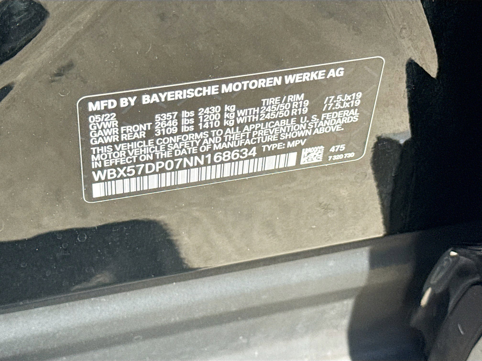 Used 2022 Black Sapphire Metallic BMW xDrive30i image 44