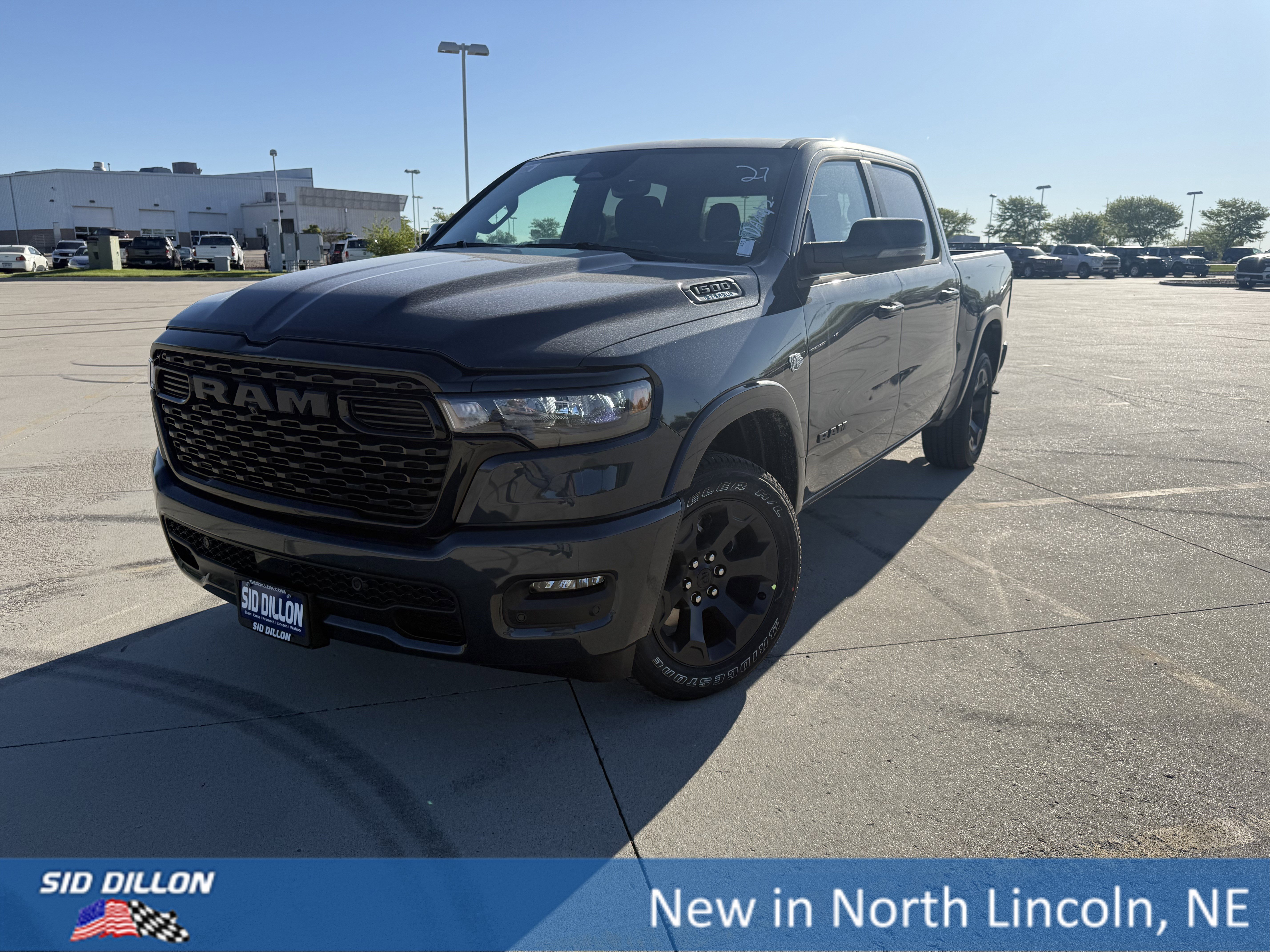 New 2026 Forged Blue Metallic Exterior Paint RAM Big Horn image 1