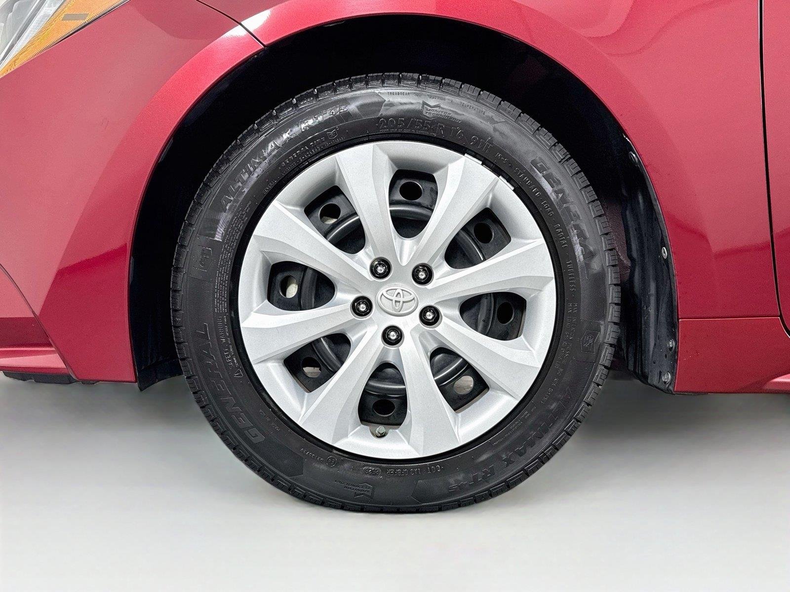 Certified Used 2022 Ruby Flare Pearl Toyota LE image 40