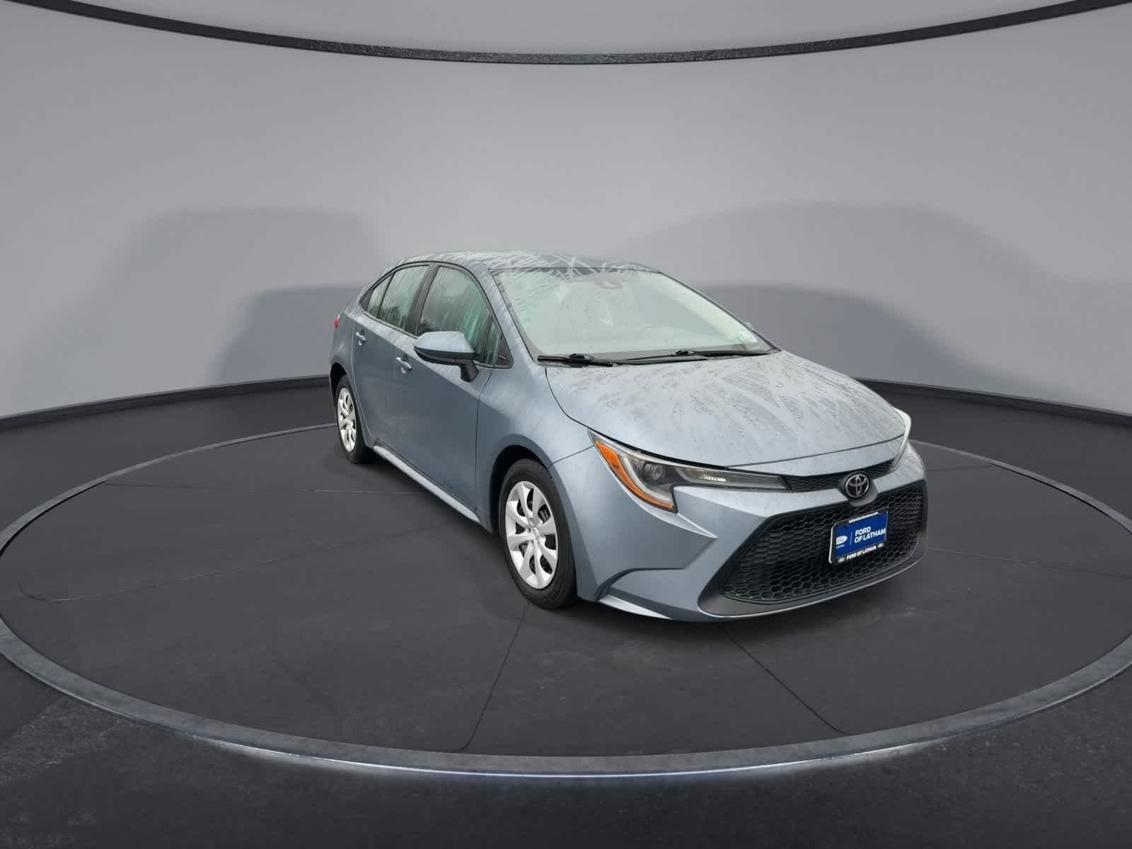 Certified Used 2020 Celestite Gray Metallic Toyota LE image 2