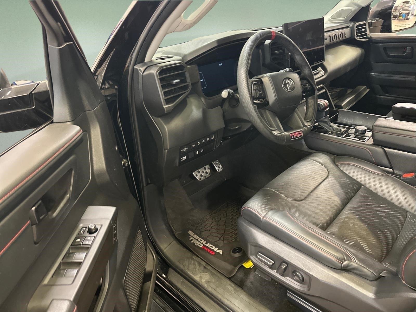 Used 2023 Midnight Black Metallic Toyota TRD Pro image 11