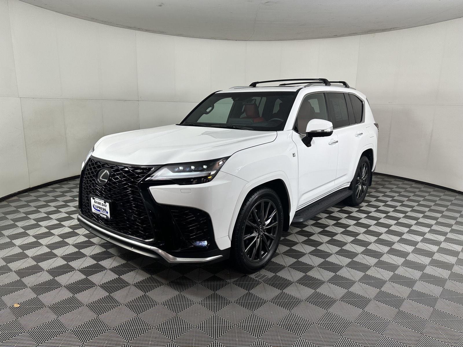 Used 2024 Ultra White Lexus LX 600 F SPORT image 8