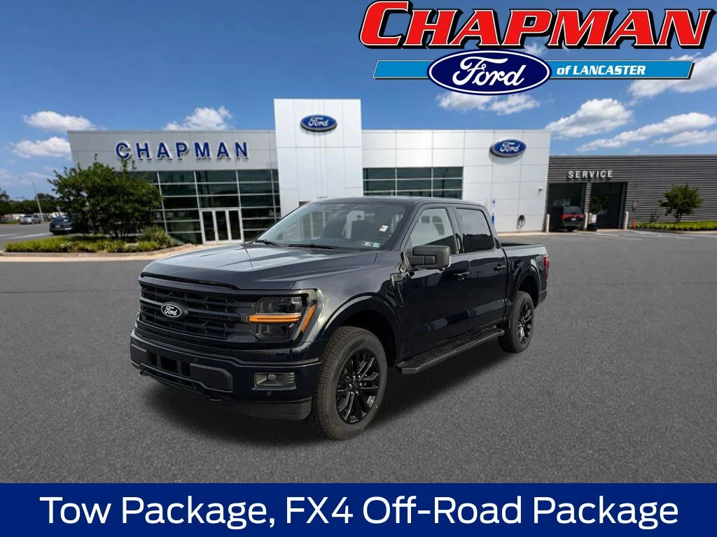 New 2026 Antimatter Blue Metallic Ford XLT image 1