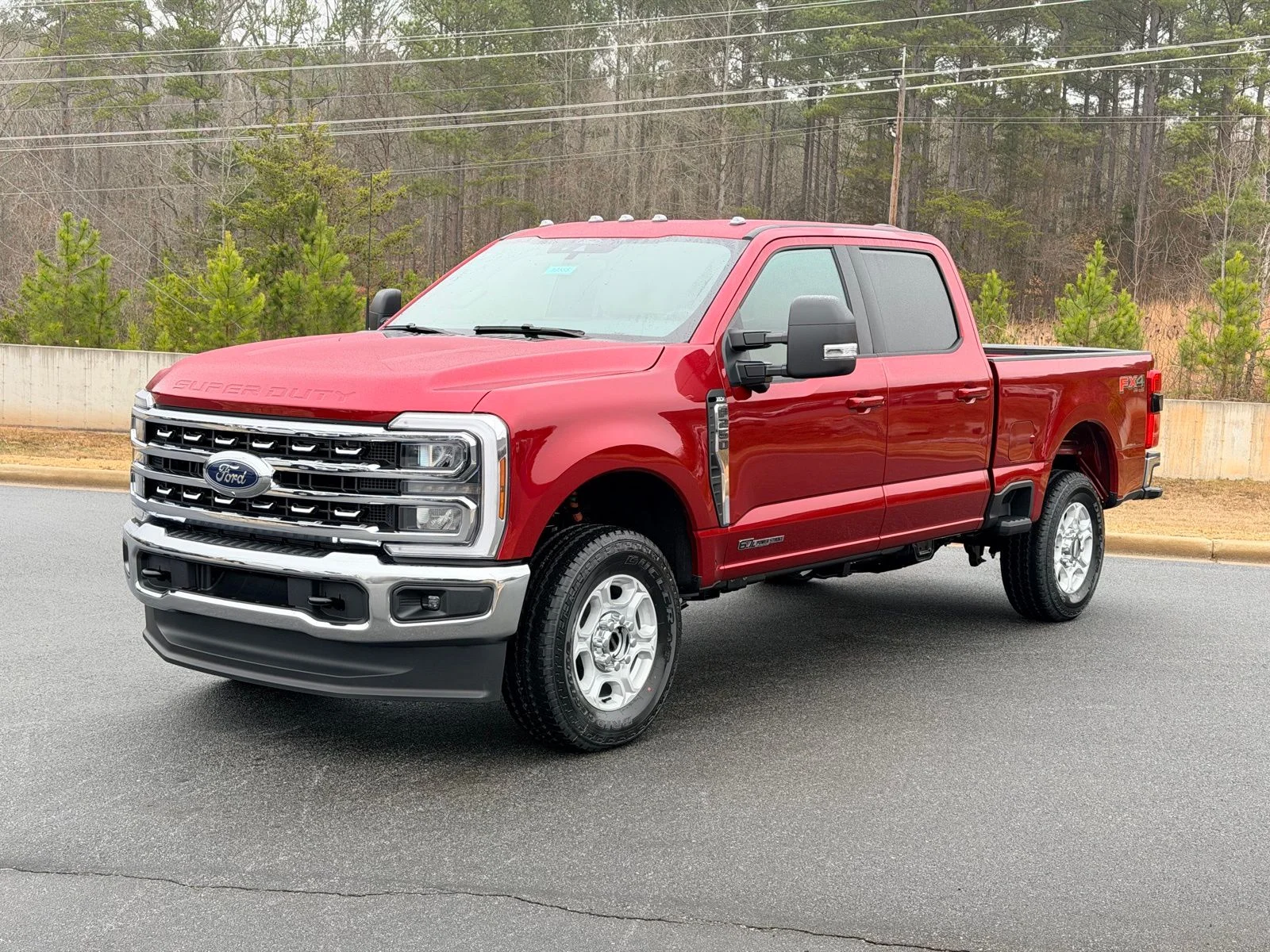 New 2026 Ruby Red Metallic Tinted Clearcoat Ford F-250® XLT image 3