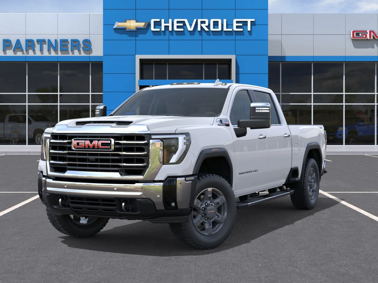 New 2026 Summit White GMC SLT image 7