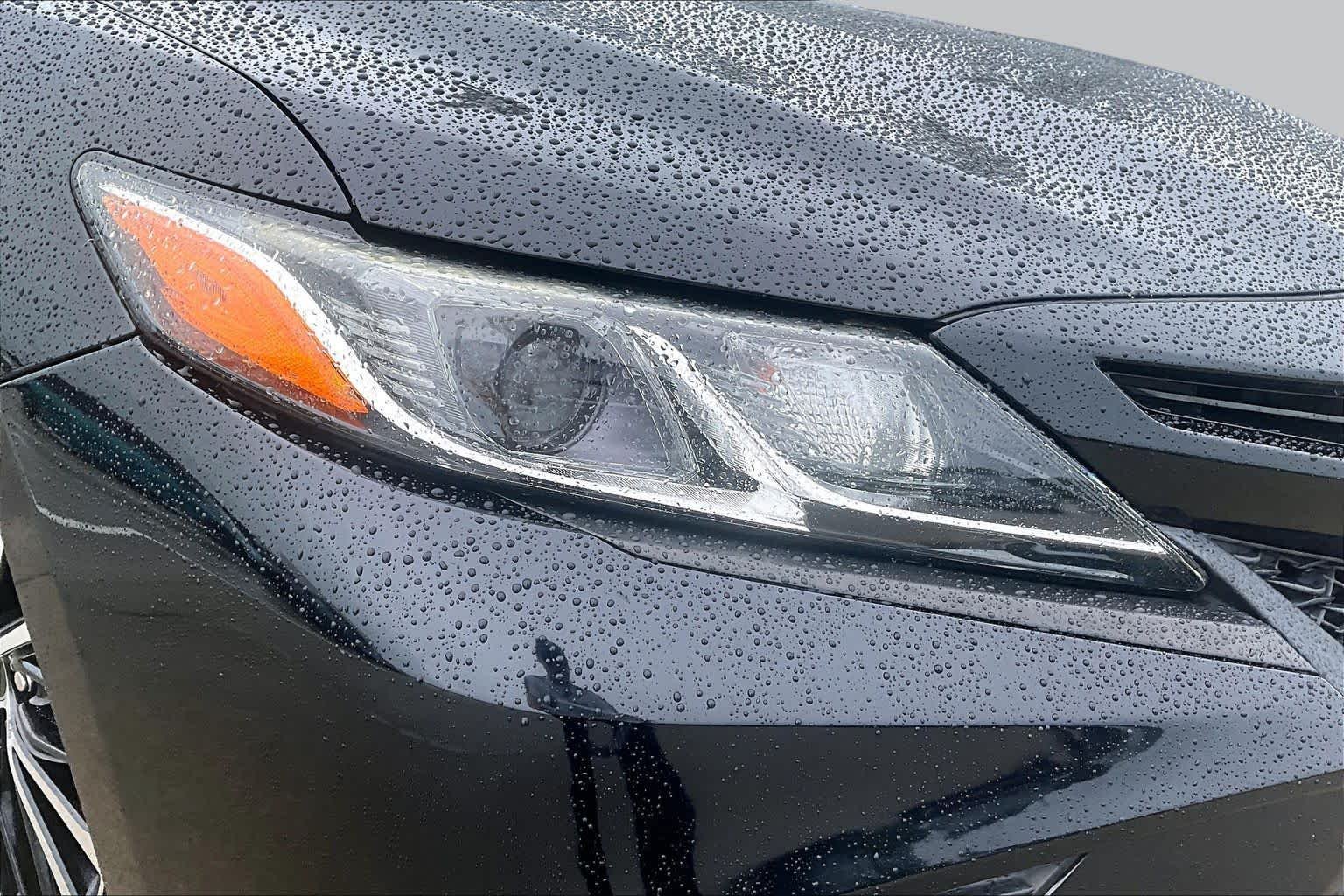 Used 2020 Midnight Black Metallic Toyota SE image 26