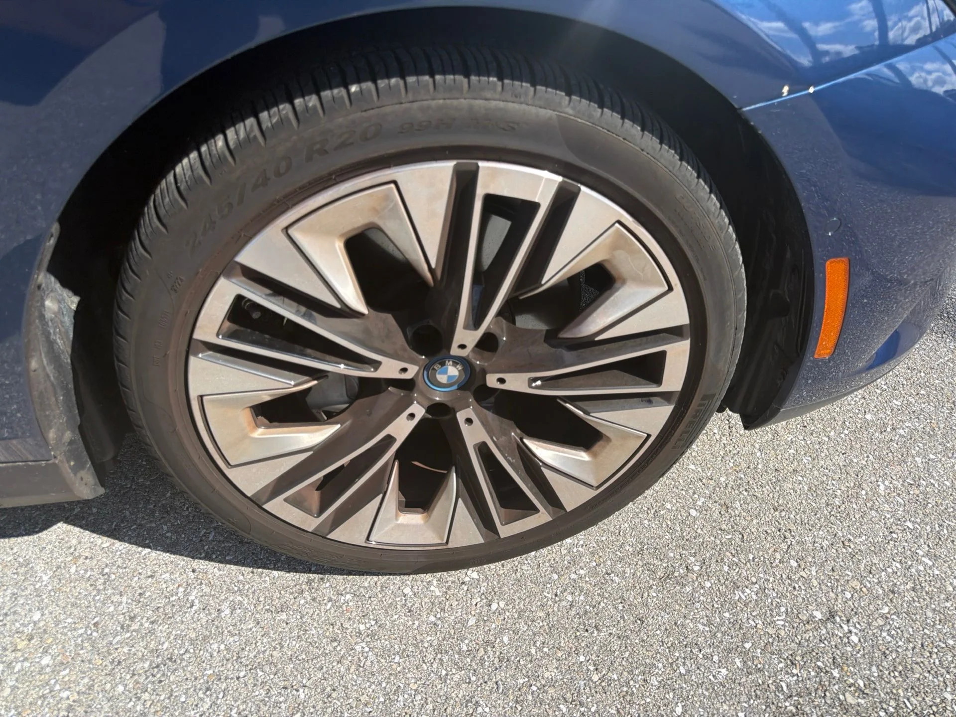 Used 2024 Blue Metallic BMW eDrive40 image 20