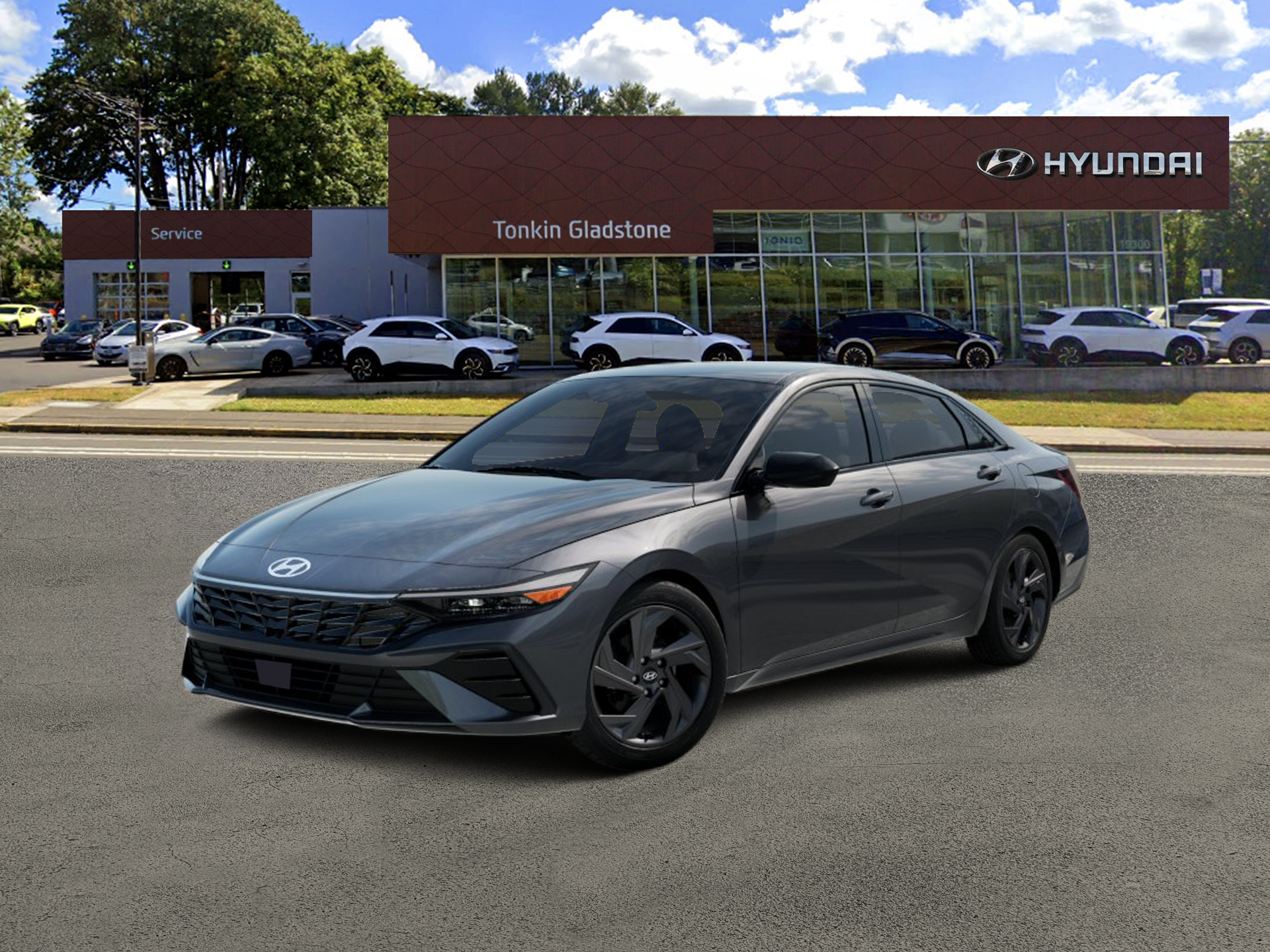 New 2026 Gray Hyundai SEL Sport Plus image 2
