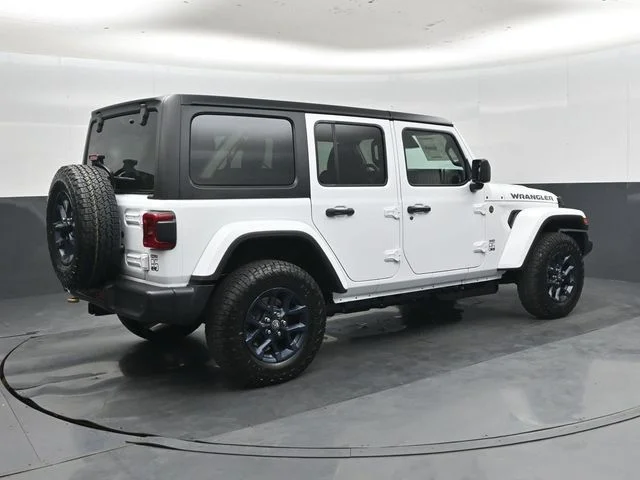 New 2026 Bright White Clear-Coat Exterior Paint Jeep 85th Anniversary Edition image 3