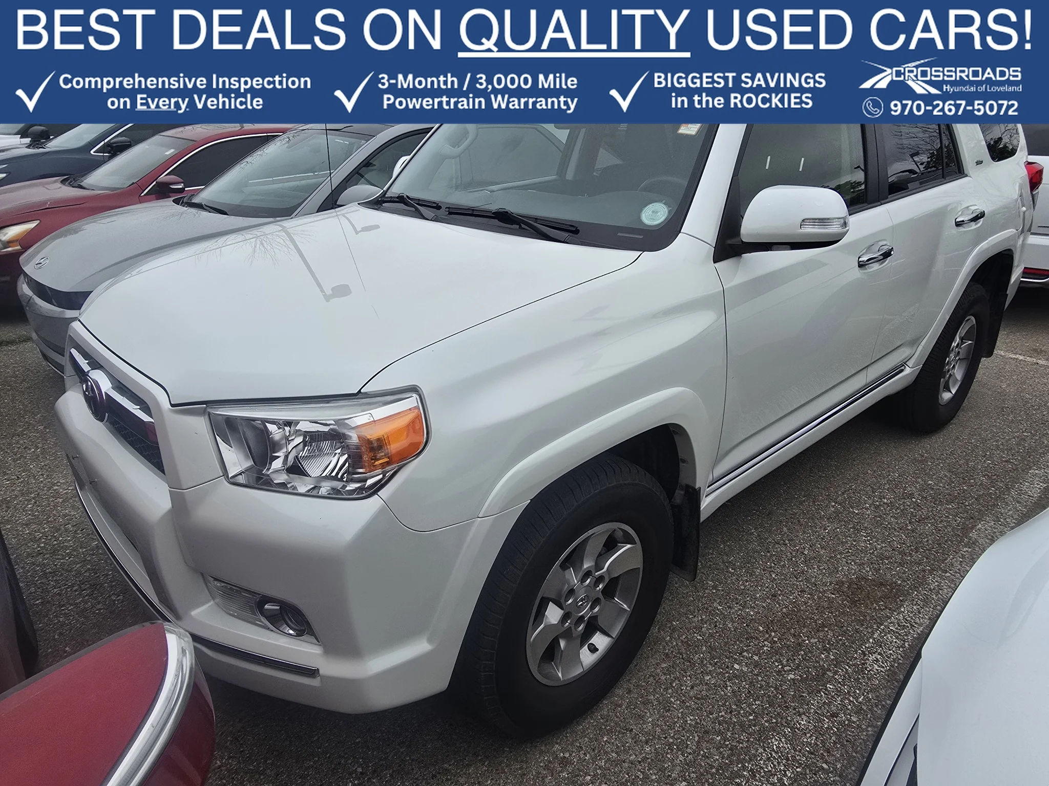 Used 2013 Blizzard Pearl Metallic Toyota SR5 image 1
