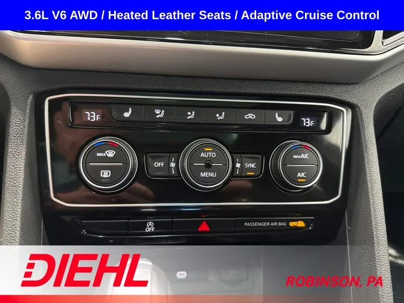 Used 2022 Gray Volkswagen 3.6L V6 SE w/Technology image 32