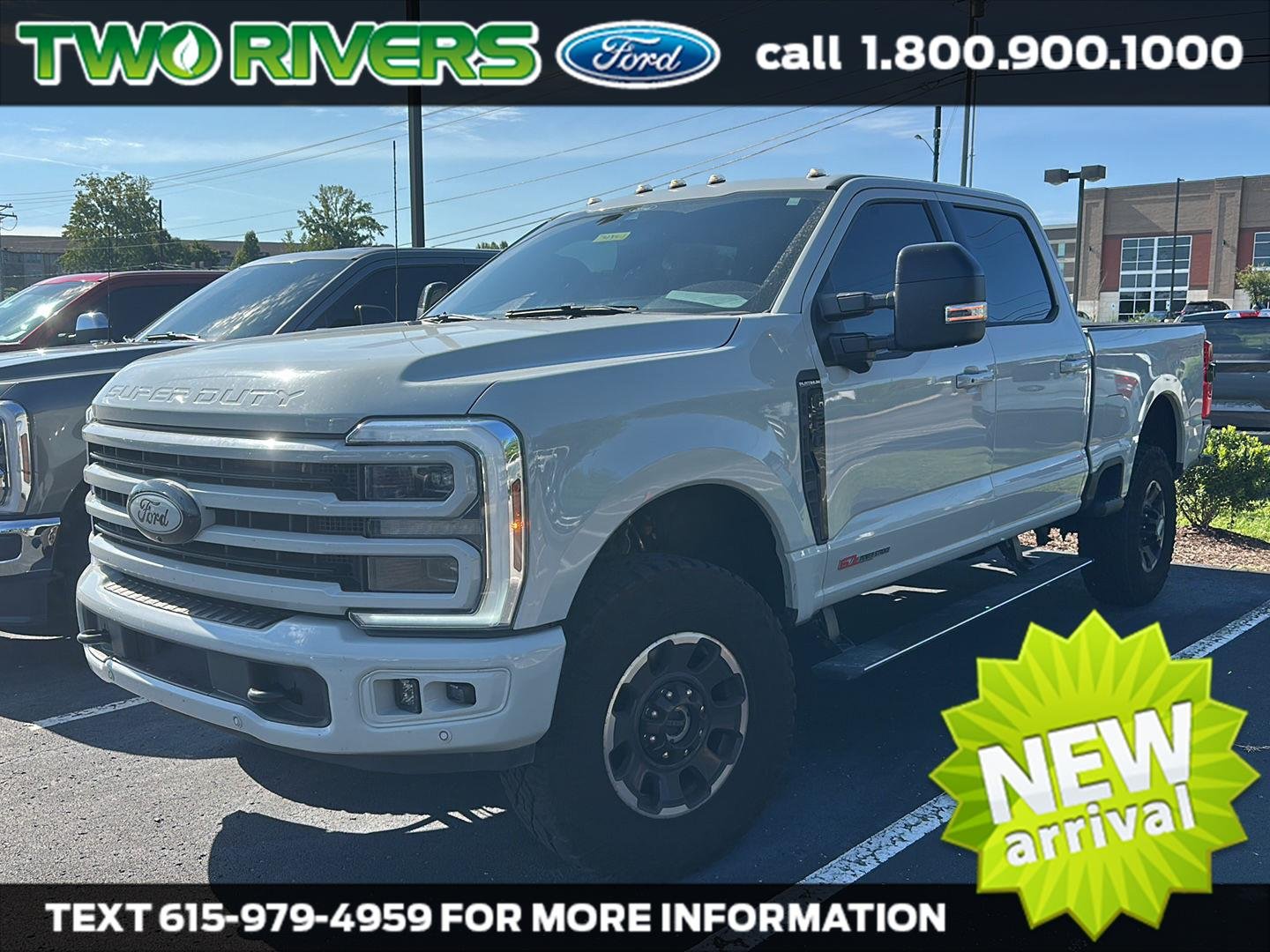 Used 2025 Avalanche Gray Ford Platinum image 1