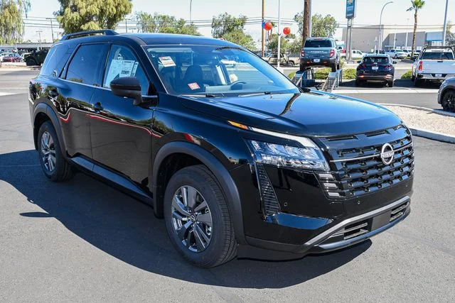 New 2026 Super Black Nissan SV image 8
