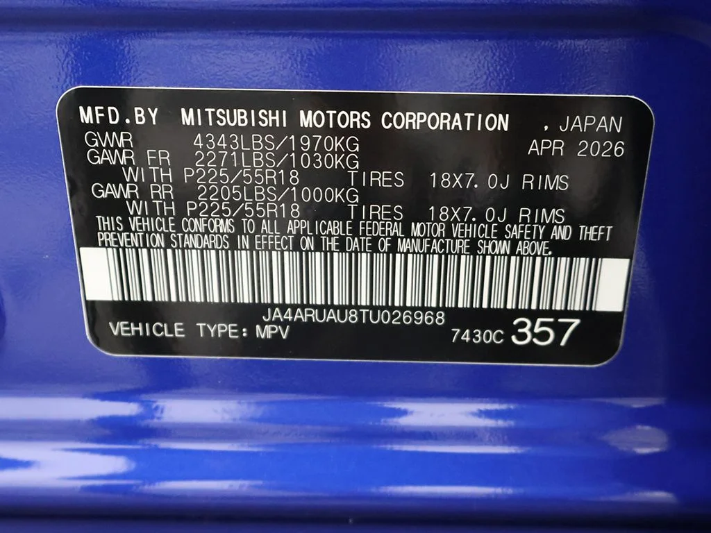 New 2026 Blue Mitsubishi 2.0 ES image 42