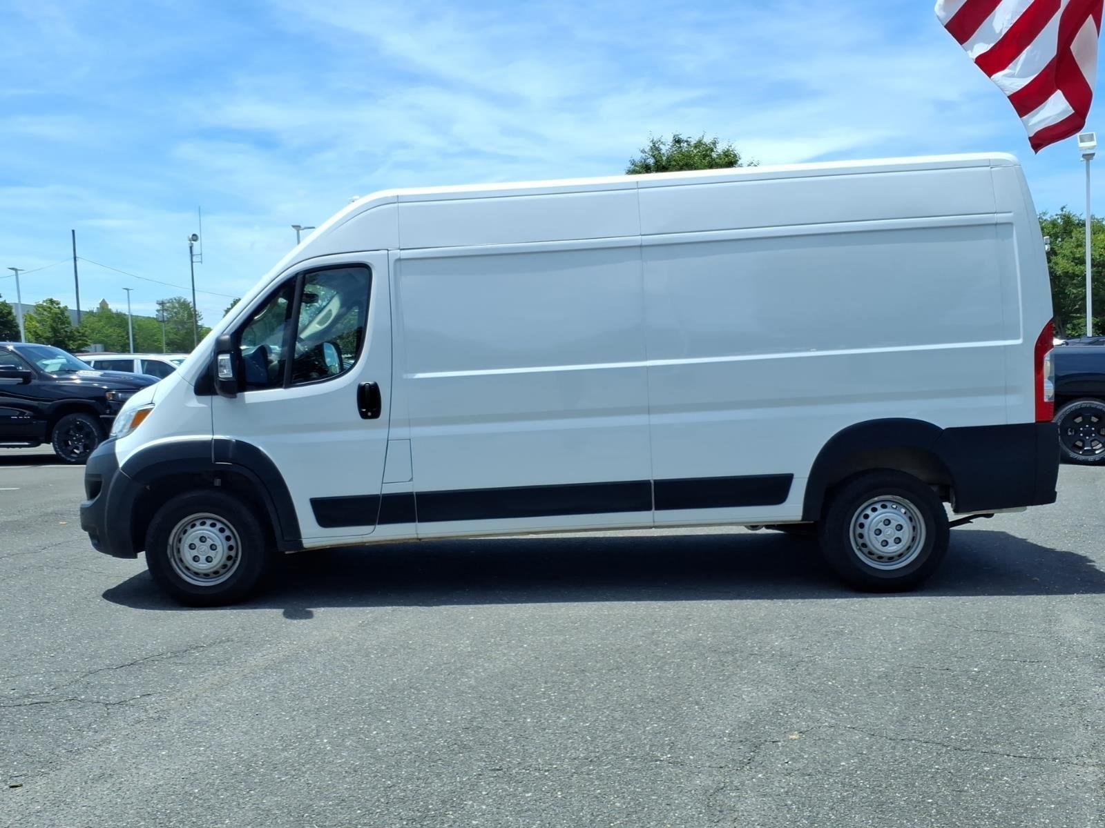 Used 2025 Bright White Clearcoat Ram Tradesman image 3