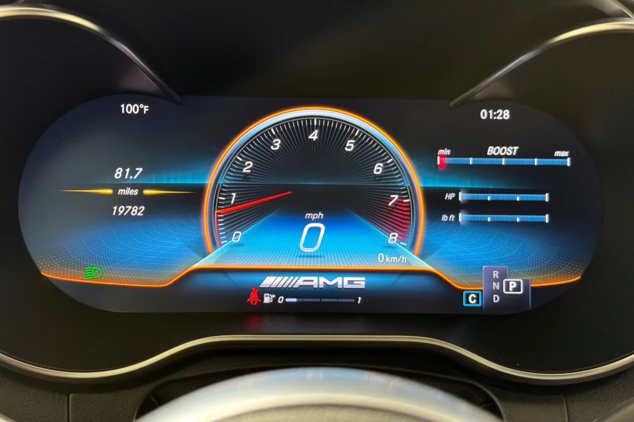 Used 2021 GRAPHITE GREY METALL Mercedes-Benz AMG® C 63 image 26