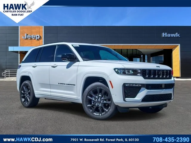 New 2026 Bright White Clearcoat Jeep Limited Reserve image 1