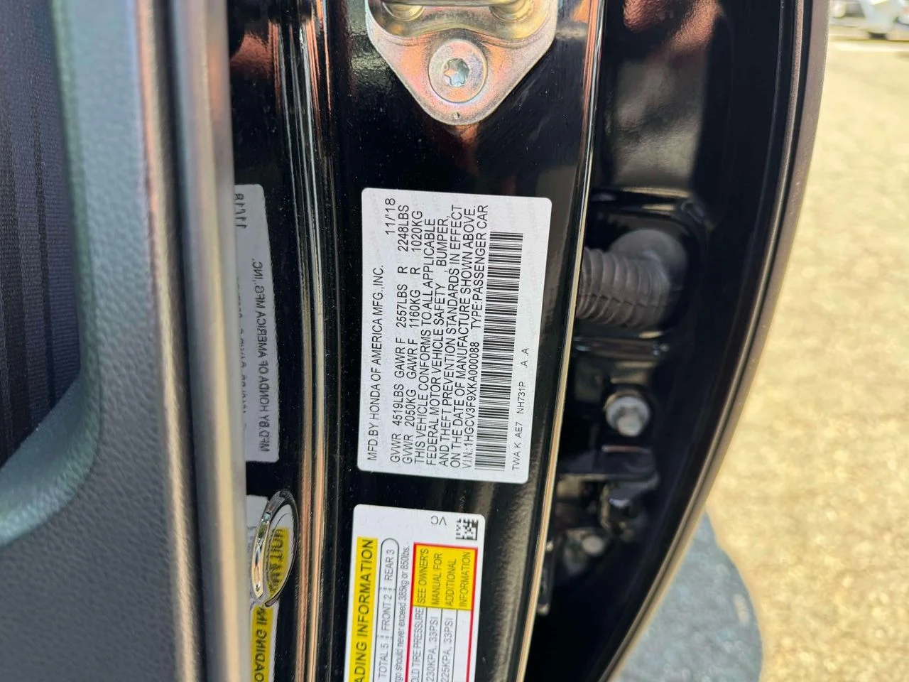 2019 Honda Accord Hybrid Touring - Photo 15