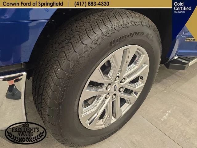 Certified Used 2024 Atlas Blue Metallic Ford Lariat image 43