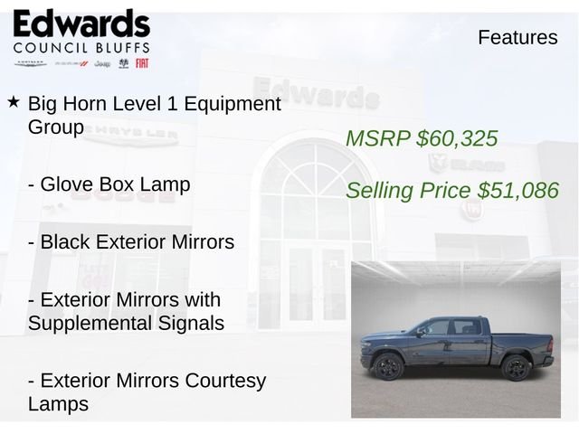 New 2026 Forged Blue Metallic RAM Big Horn/Lone Star image 23