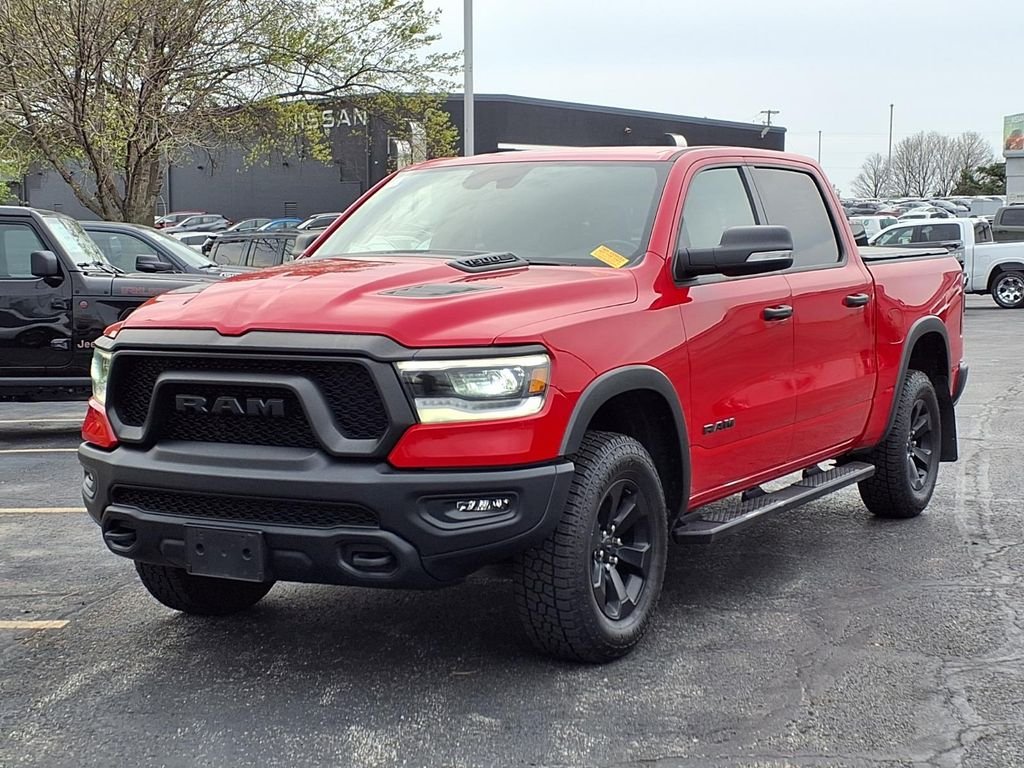Certified 2022 RAM Ram 1500 Pickup Rebel with VIN 1C6SRFLT0NN119465 for sale in Kansas City