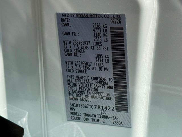 New 2026 White Nissan Rock Creek image 21