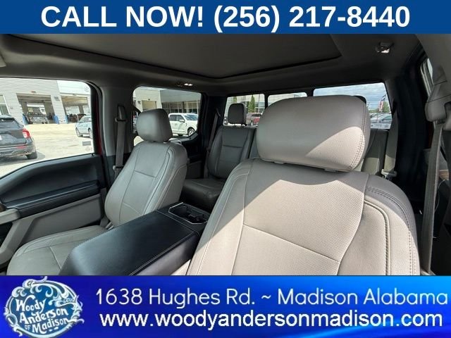Used 2017 Ruby Red Metallic Tinted Clearcoat Ford Lariat image 3