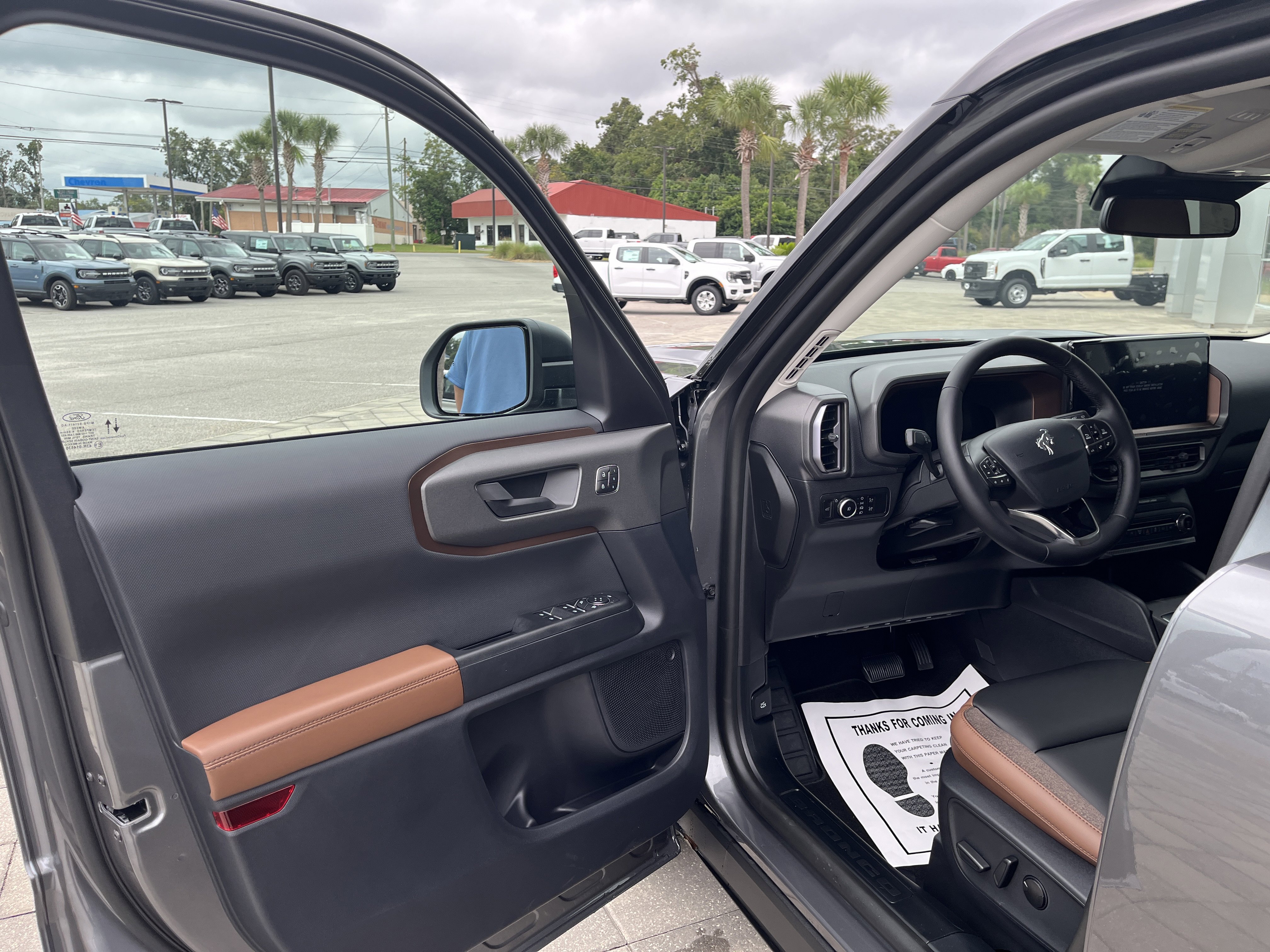 New 2025 Carbonized Gray Metallic Ford Outer Banks® image 11