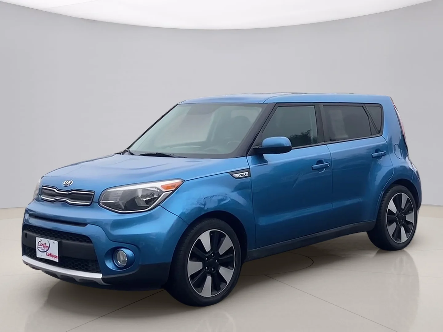 Used 2018 Blue Kia + image 1