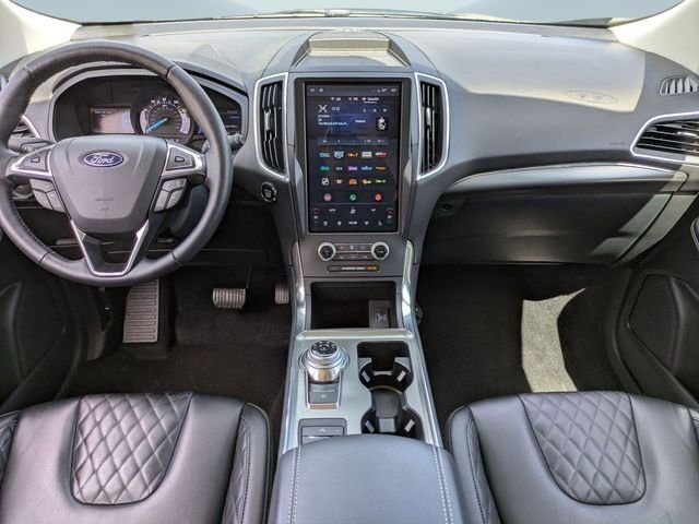 Used 2024 Blue Ford Titanium image 16