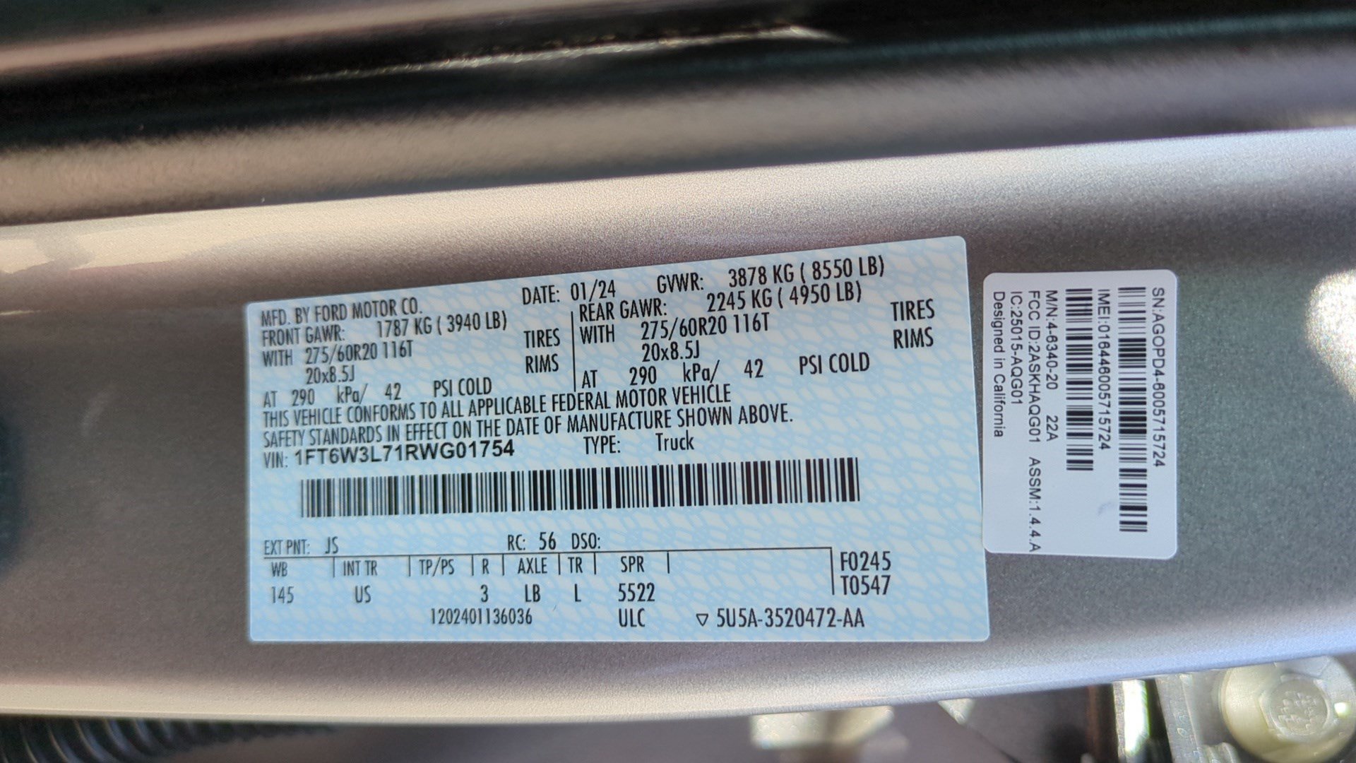Used 2024 Silver Metallic Ford Flash image 33