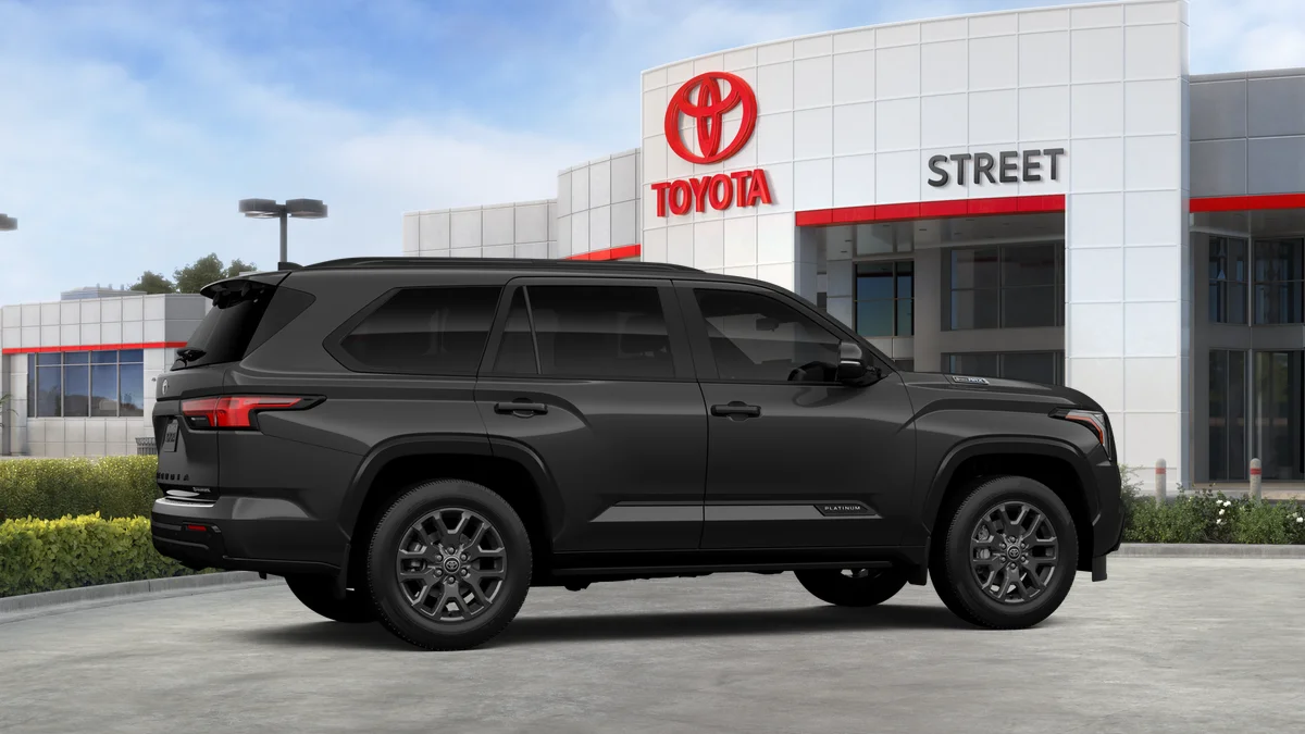 New 2026 Magnetic Gray Metallic Toyota Platinum image 12