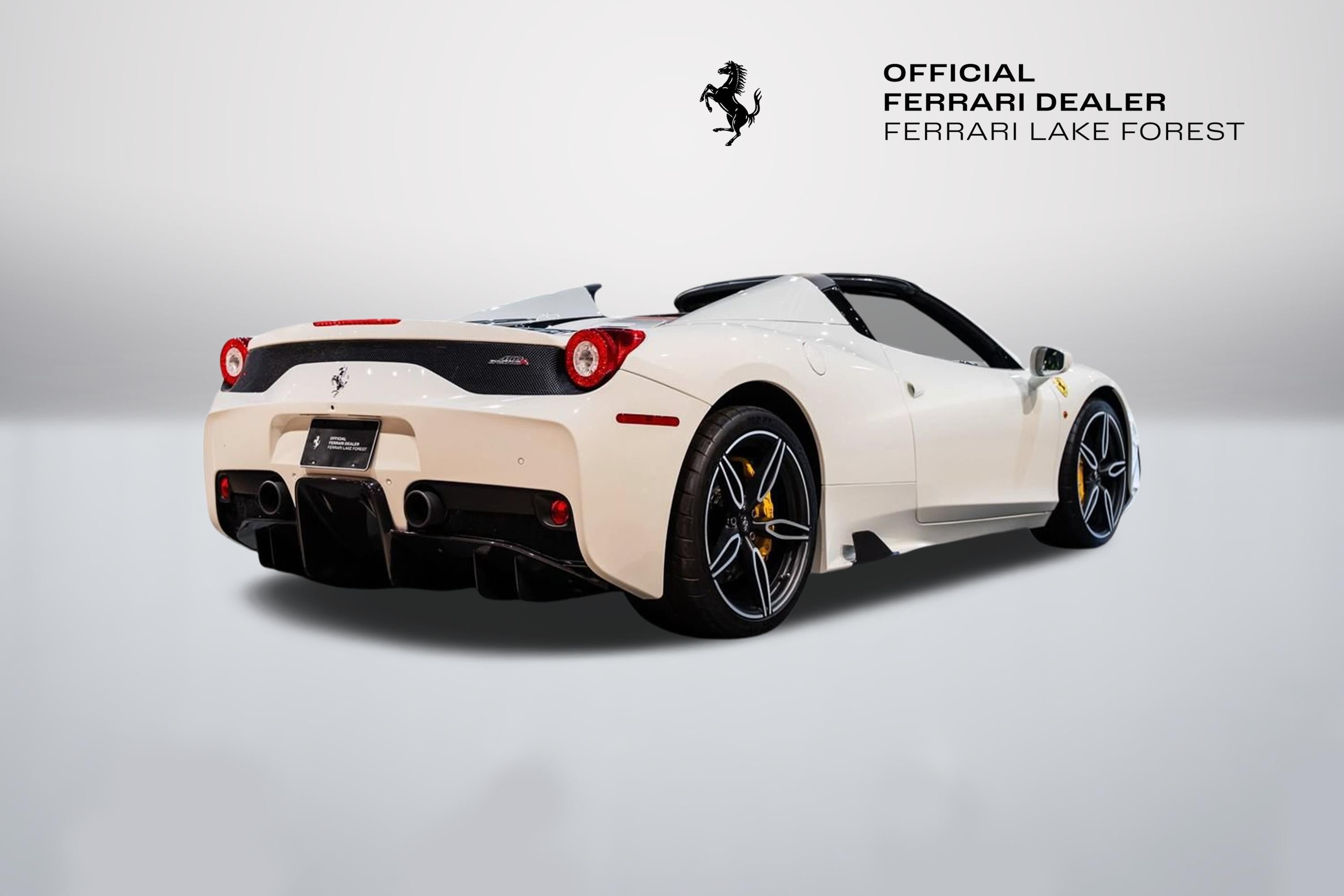 Certified Used 2015 Bianco Avus Ferrari Speciale Aperta image 10