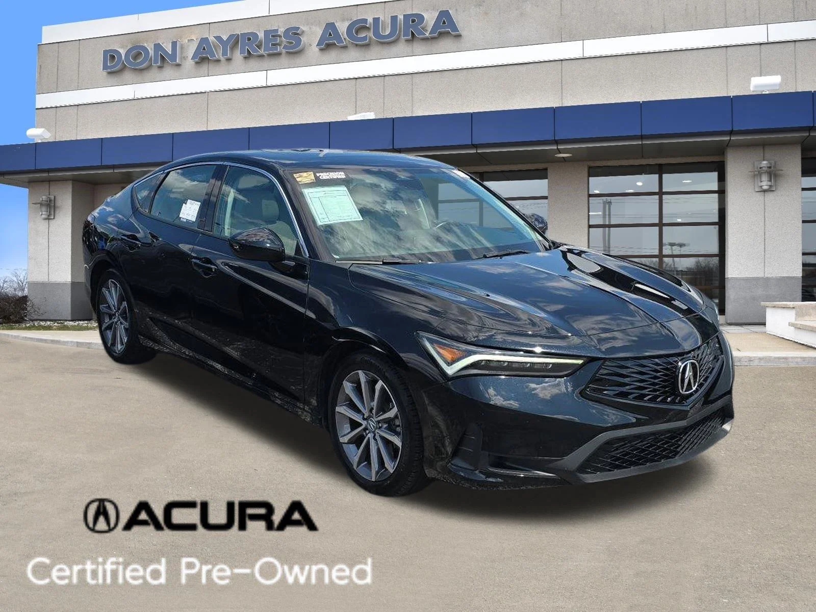 Certified Used 2025 Majestic Black Pearl Acura INTEGRA image 1