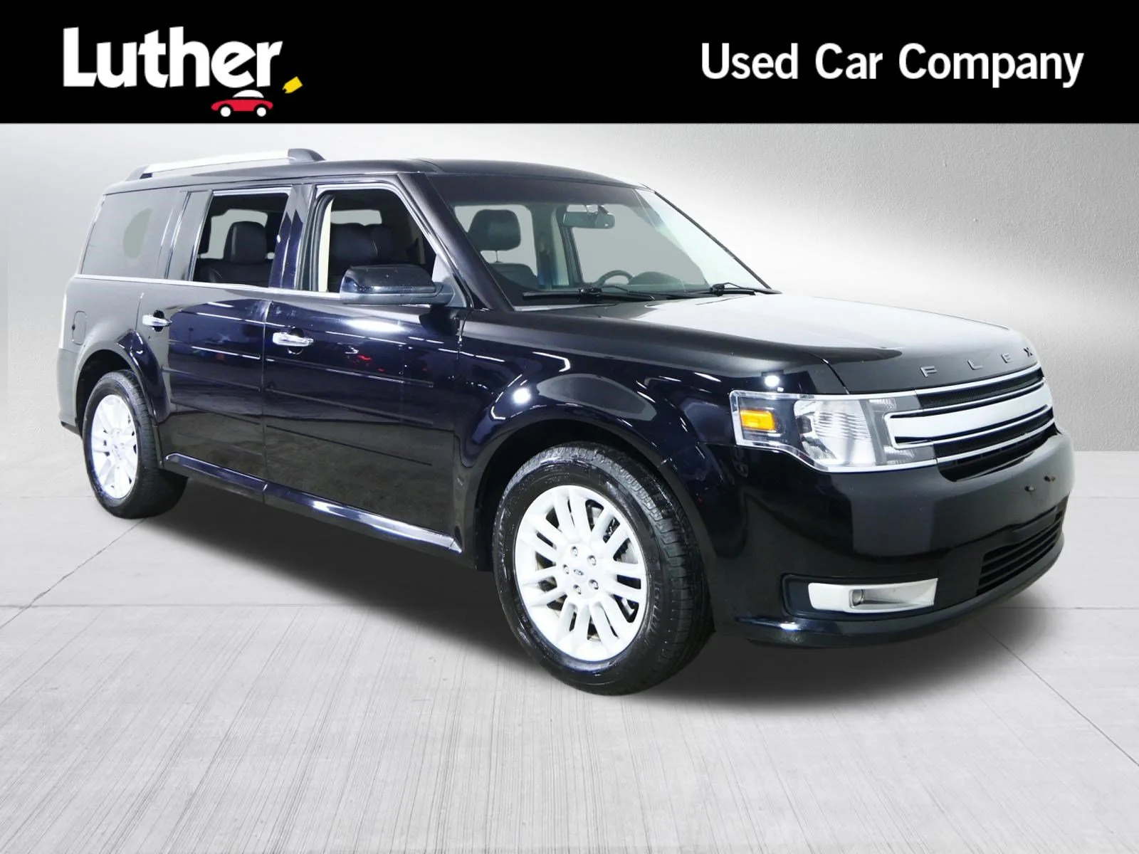 Used 2017 Shadow Black Ford SEL image 1