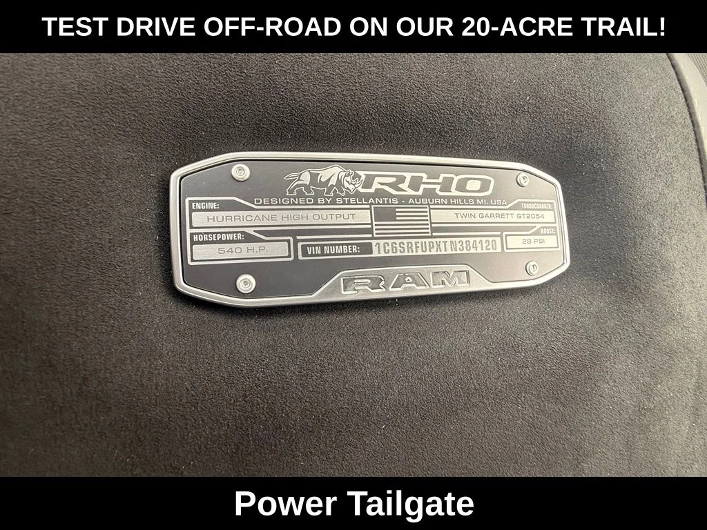 New 2026 Forged Blue Metallic Exterior Paint RAM RHO image 18