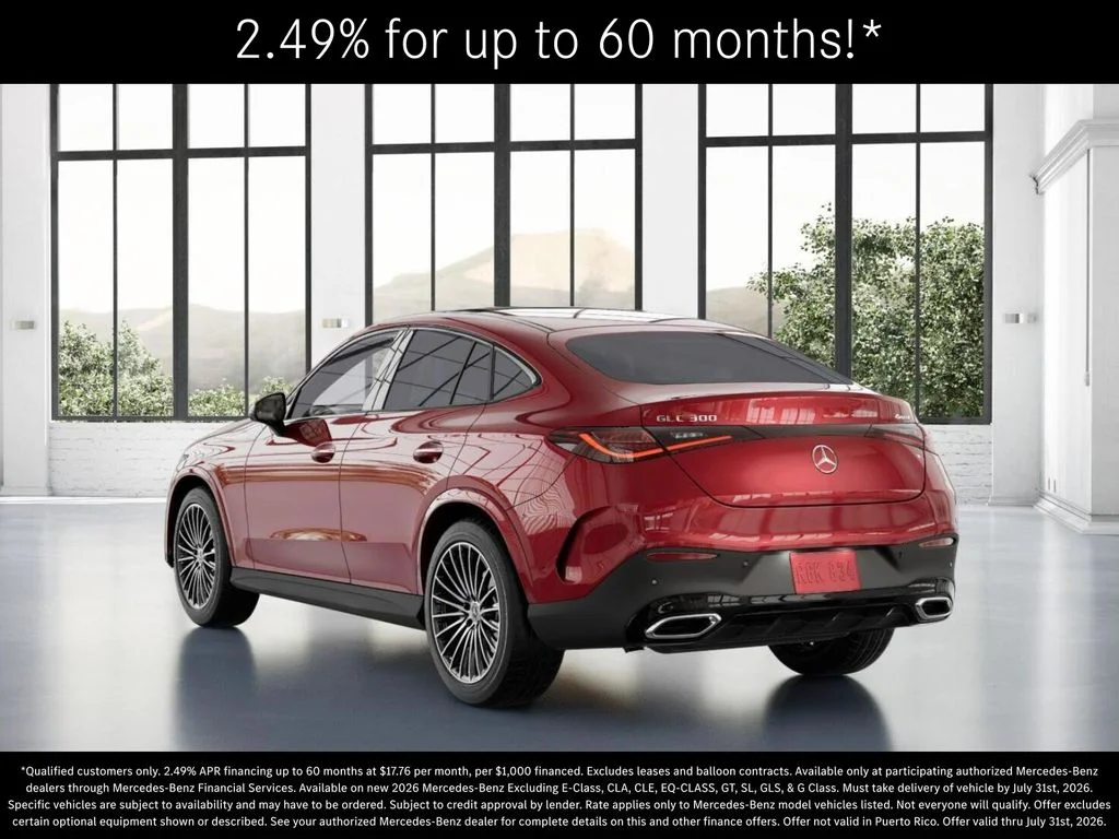 New 2026 MANUFAKTUR Patagonia Red Metallic Mercedes-Benz GLC 300 image 28