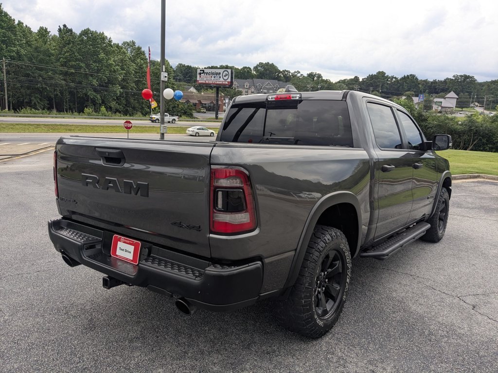 Used 2022 Granite Crystal Metallic Clearcoat Ram Rebel image 5