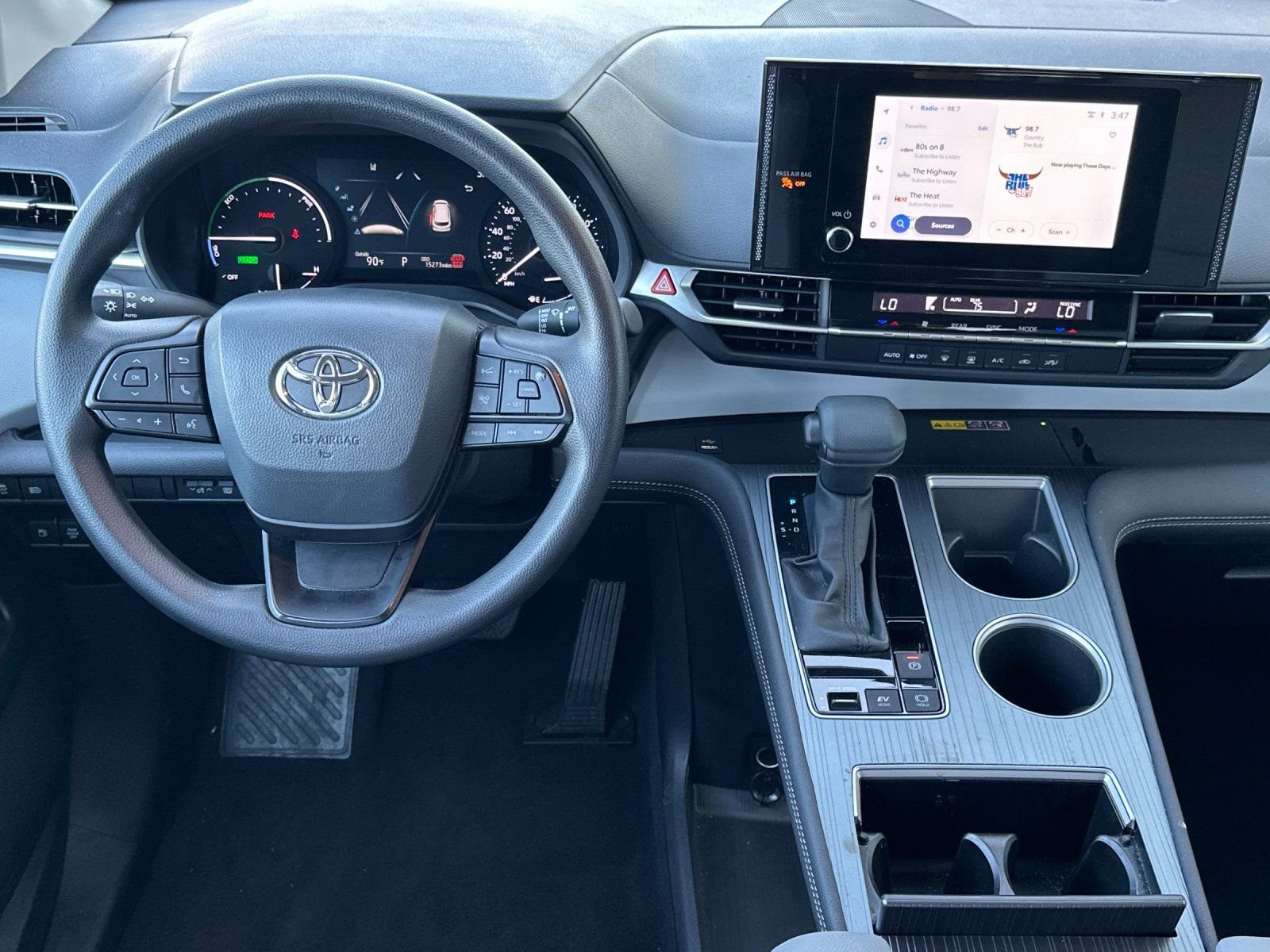 Used 2025 Magnetic Gray Metallic Toyota LE image 13