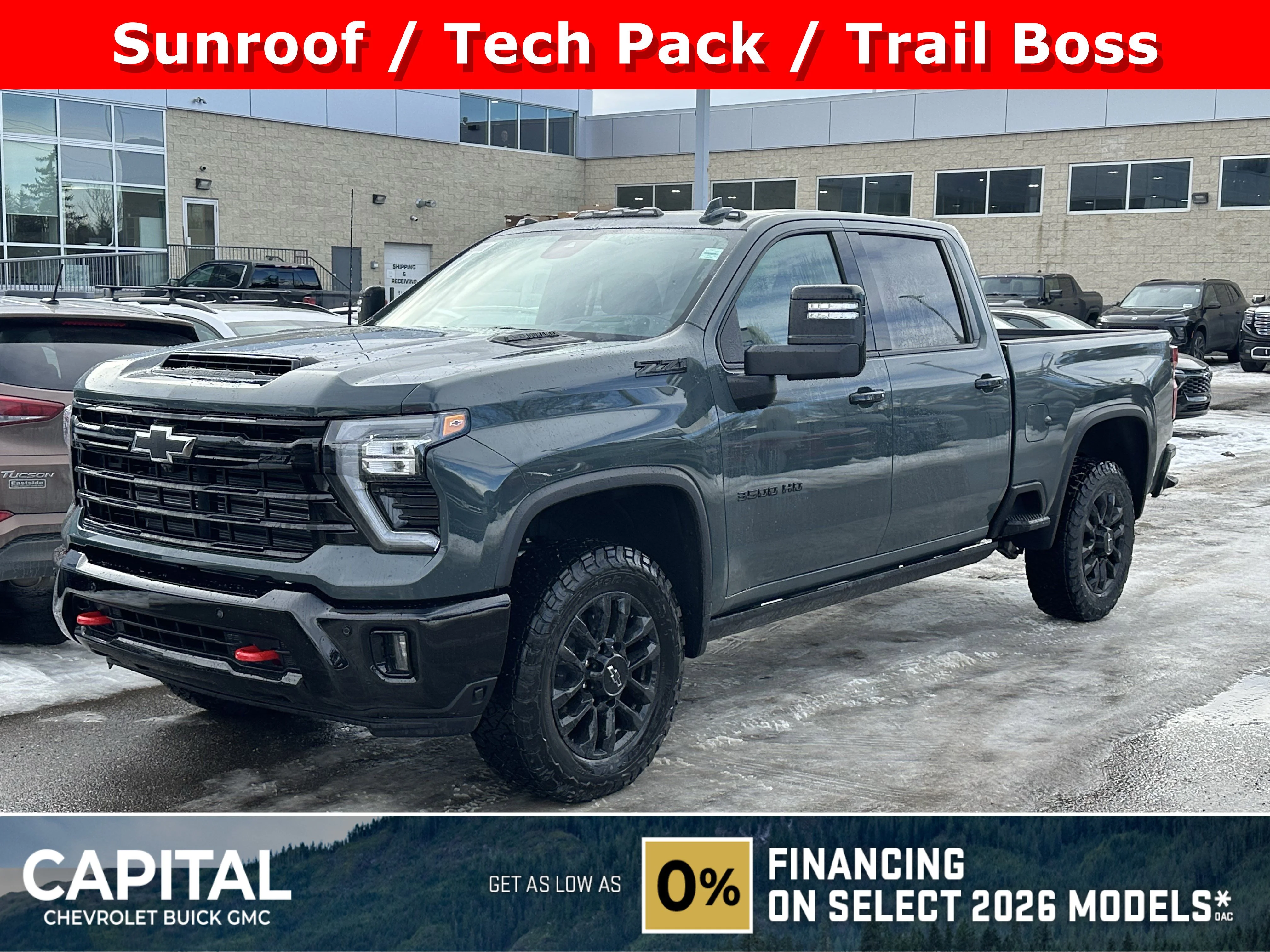 New 2026 Cypress Grey Chevrolet LTZ image 1