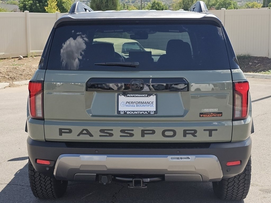 New 2026 Ash Green Metallic Honda TrailSport Elite Blackout image 9