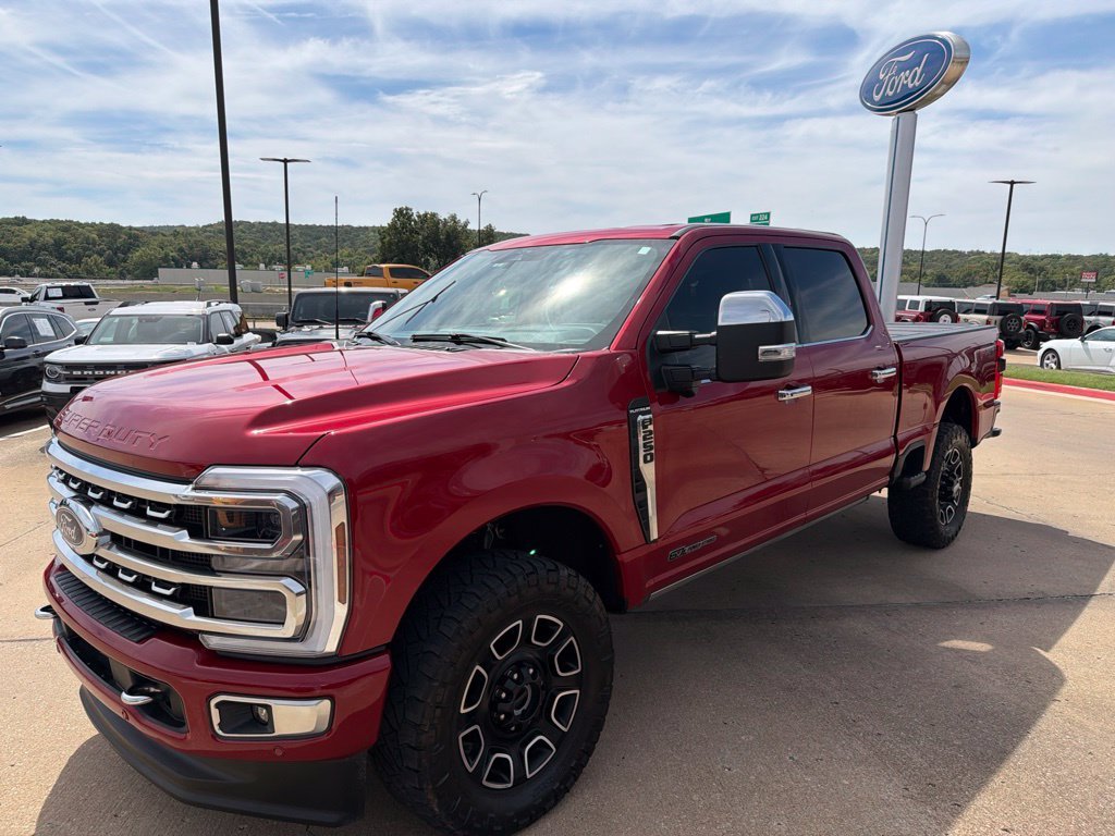 Used 2024 Red Metallic Ford Platinum image 19