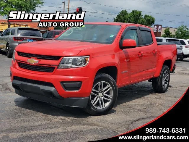 Used 2020 Red Hot Chevrolet 4WD Work Truck image 1