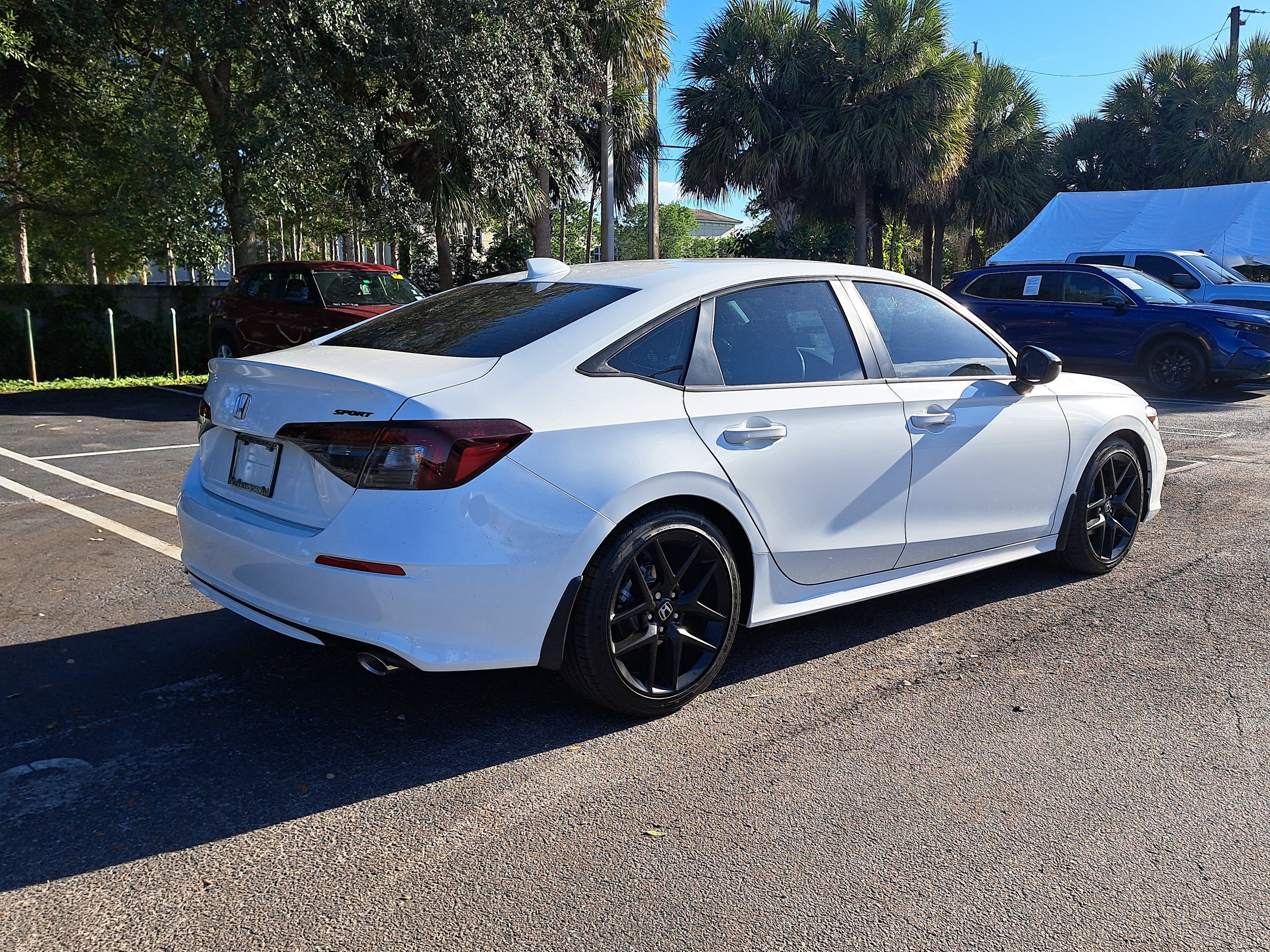 New 2026 Platinum White Pearl Honda Sport image 6