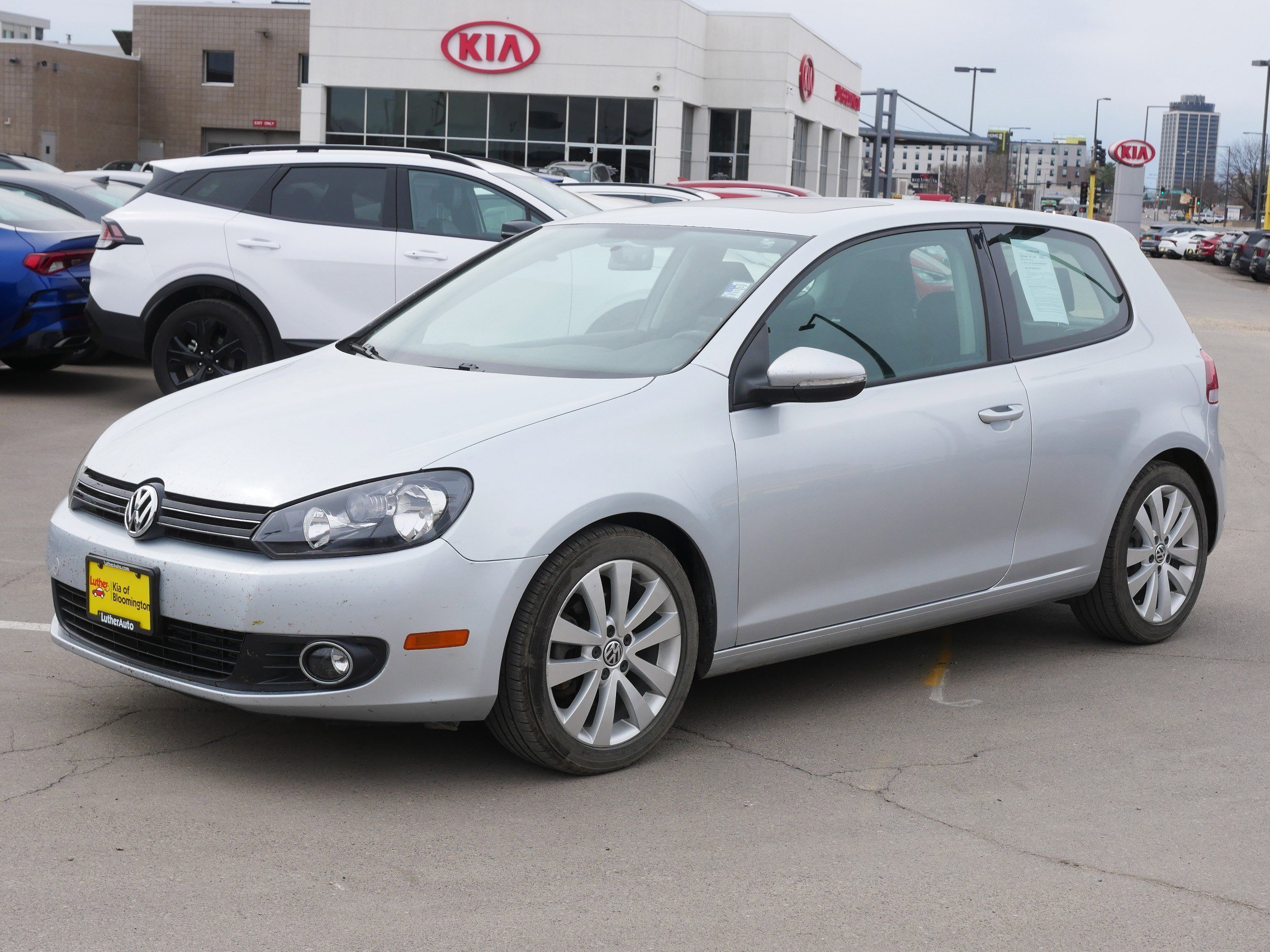 Used 2013 Volkswagen Golf TDI with VIN WVWMM7AJ1DW022825 for sale in Bloomington, Minnesota