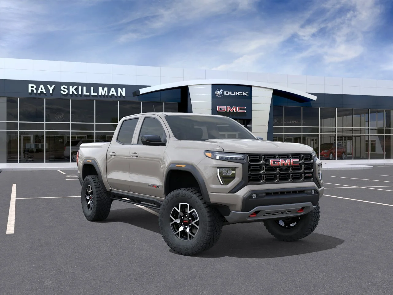 Coastal Dune 2026 GMC Canyon AT4X Crew Cab 4WD Pickup Truck Four-Wheel Drive