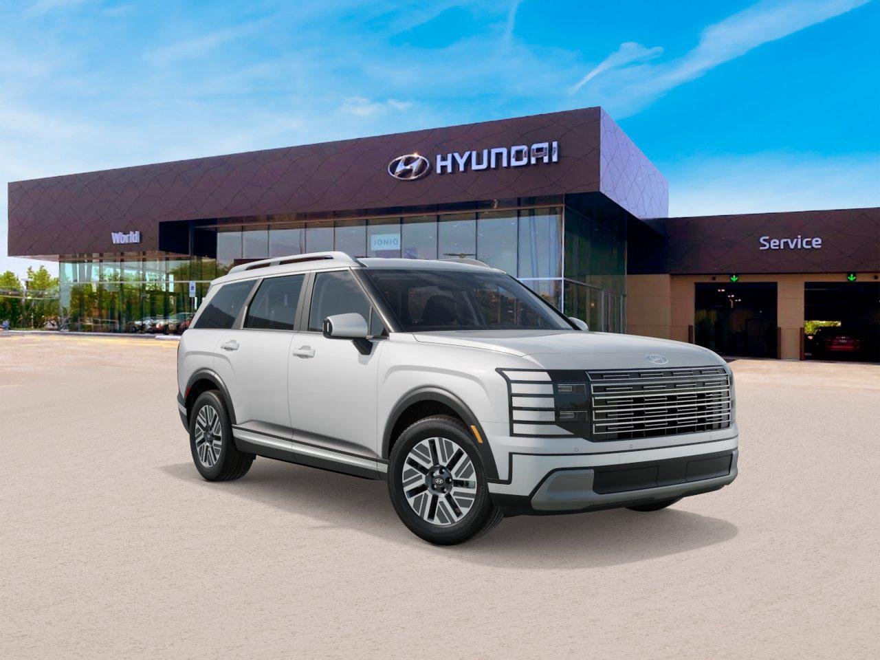 New 2026 Creamy White Pearl Hyundai SEL 8P image 2