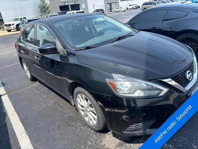 Used 2018 Super Black Nissan SV image 3
