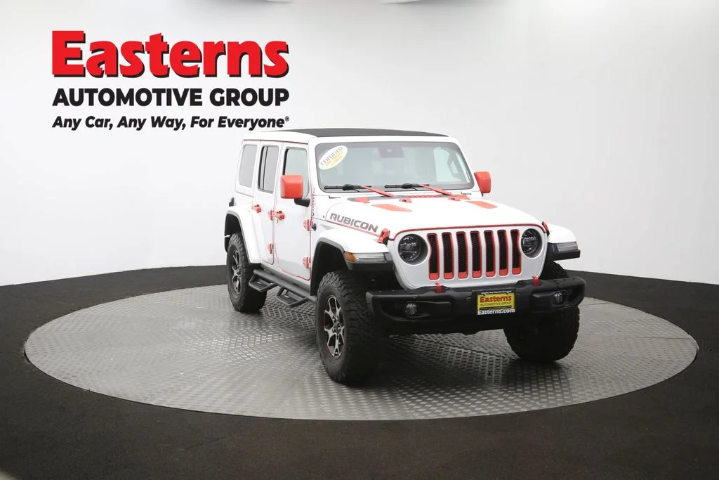 Used 2020 White Jeep Unlimited Rubicon image 54