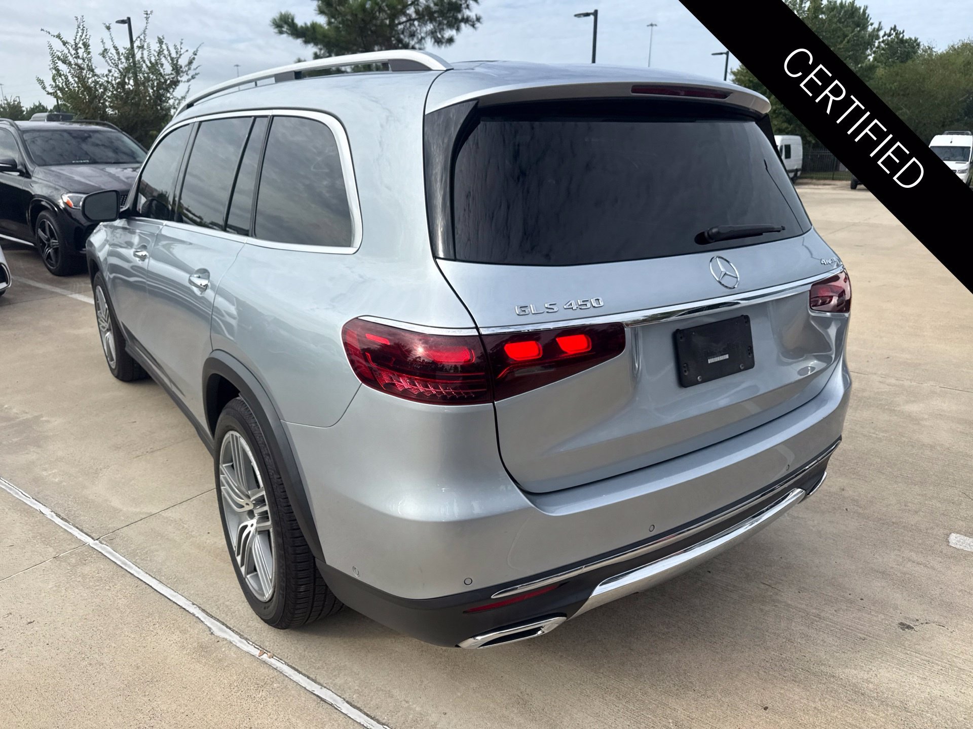 Certified Used 2024 Cirrus Silver Metallic Mercedes-Benz GLS 450 image 6